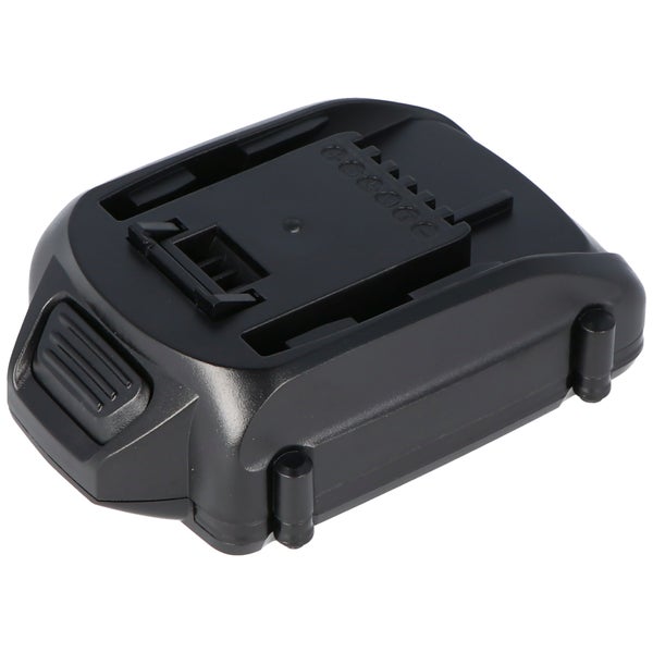 Schwarzer Werkzeugakku