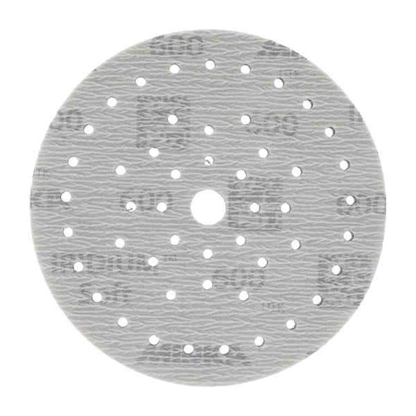 Mirka Iridium Soft Schleifscheiben Ø 150 mm / Korn P600 / Klett Multifit / 20 Stück / schaumbasiertes Schleifmittel für präzises Trockenschleifen, Klarlackschliff, Finish