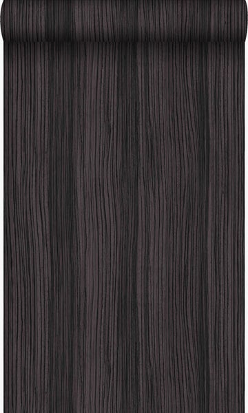 Origin Wallcoverings Tapete Streifenmuster Dunkelviolett - 53 cm x 10.05 m - 347239