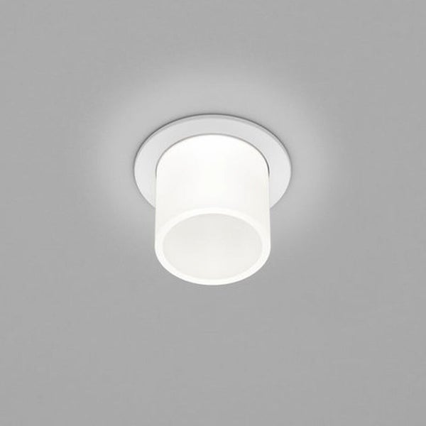 LED Deckeneinbaustrahler Pic in Weiß und Transparent-satiniert 8W 500lm 2700K