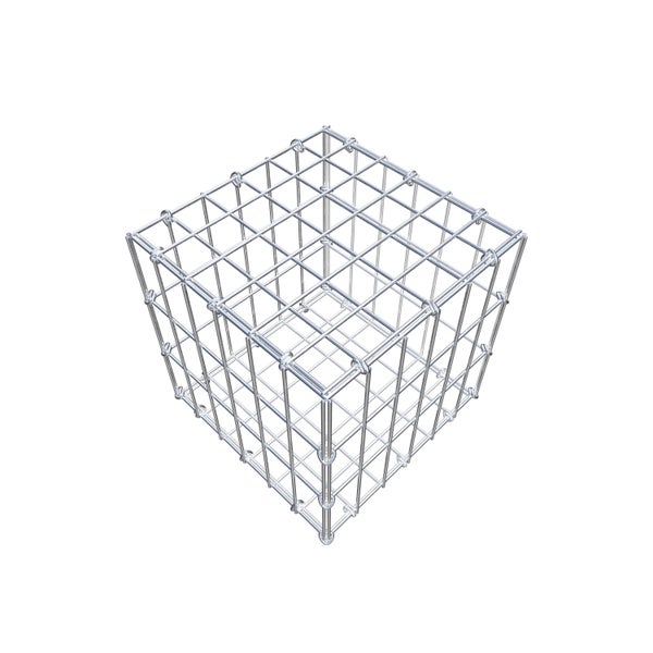 Gabione 30 cm x 30 cm x 30 cm (L x H x T), Maschenweite 5 cm x 10 cm, C-Ring