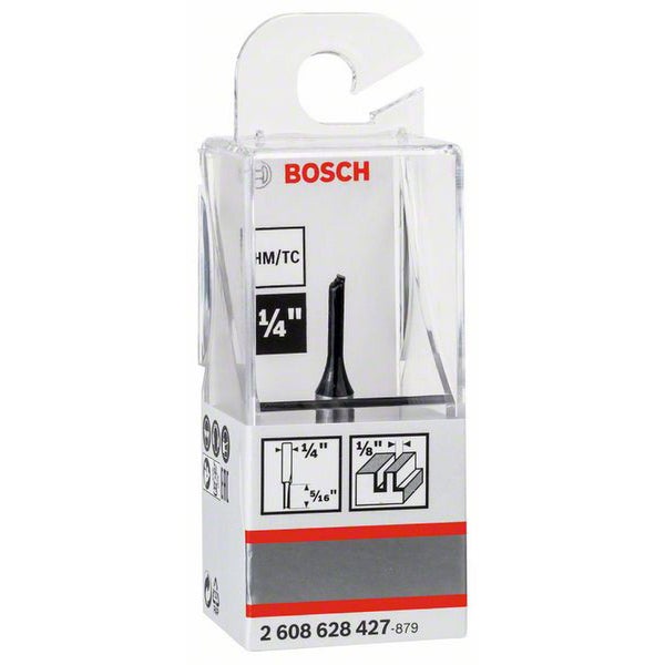 Bosch Nutfräser mit 6,35 mm Durchmesser in Verpackung