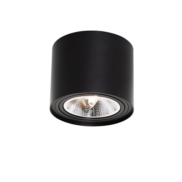 Schwenkbarer Deckenspot in zylindrischer Form