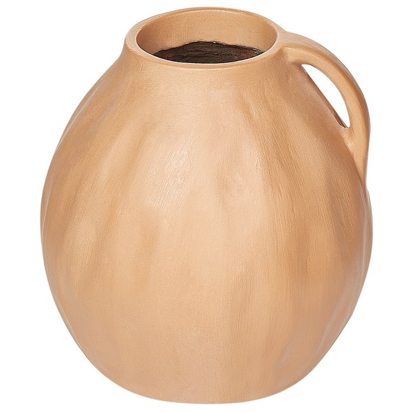 Dekovase PERAK Keramik 27 cm Sandbeige