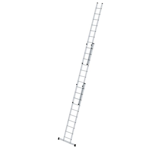 PROREGAL Sprossen-Schiebeleiter 3-Teilig mit Standard-Traverse 3 x 10 Sprossen