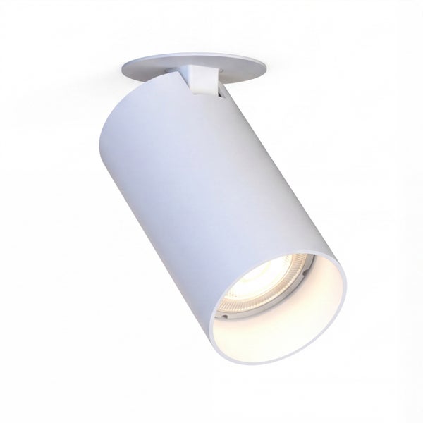 Runder LED Deckenstrahler aus Metall in zylindrischer Form für die direkte Beleuchtung