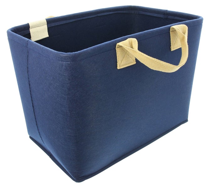 FRANK FLECHTWAREN | Wäschekorb Laundry, POLYESTER, 51 x 35 x 32 cm