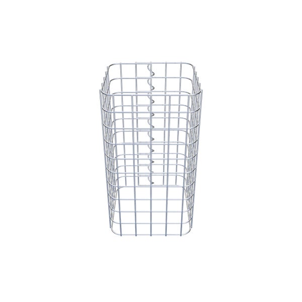 Gabionensäule 27 x 27 cm MW 5 x 5 cm eckig - Höhe: 0,50 m