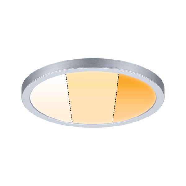 VariFit LED Einbaupanel Dim to Warm Areo IP44 rund 175mm 13W 1200lm 3 Step Dim to warm Chrom matt dimmbar