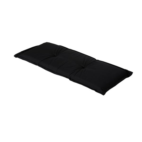 Bankauflage Panama schwarz - Ca. 120x48 cm