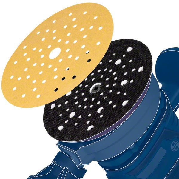 Schleifpapier mit Löchern für einen Schleifer