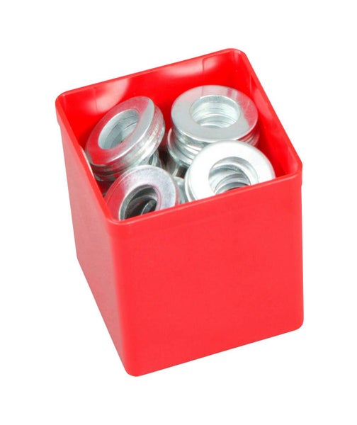 PROREGAL Sortimentskasten EuroPlus Insert HxBxT 6,3 x 5,4 x 5,4 cm Rot