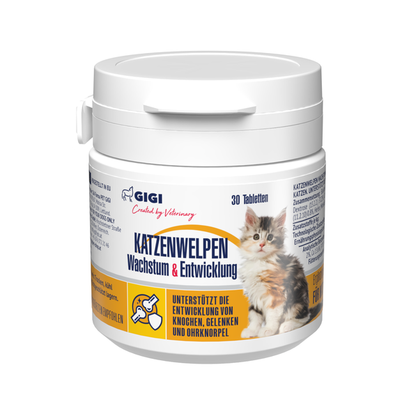 Gigi Katzenwelpen Wachstum & Entwicklung Tabletten für Katzen