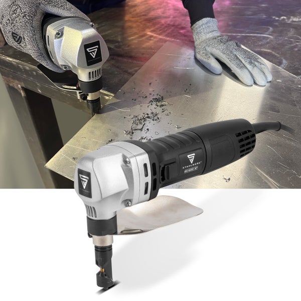 Blechknabber BK-600 ST mit 600W und 2.000 U/min bis 2,5mm Schnitttiefe