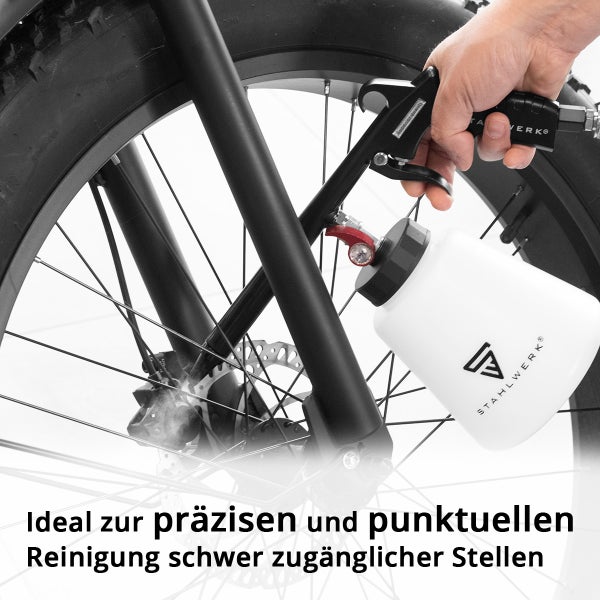 STAHLWERK Druckluft-Reinigungspistole RP-93 ST Set mit 5 Liter Universalreiniger