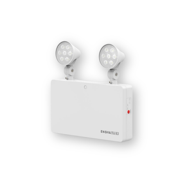 Notleuchte mit zwei LED-Strahlern