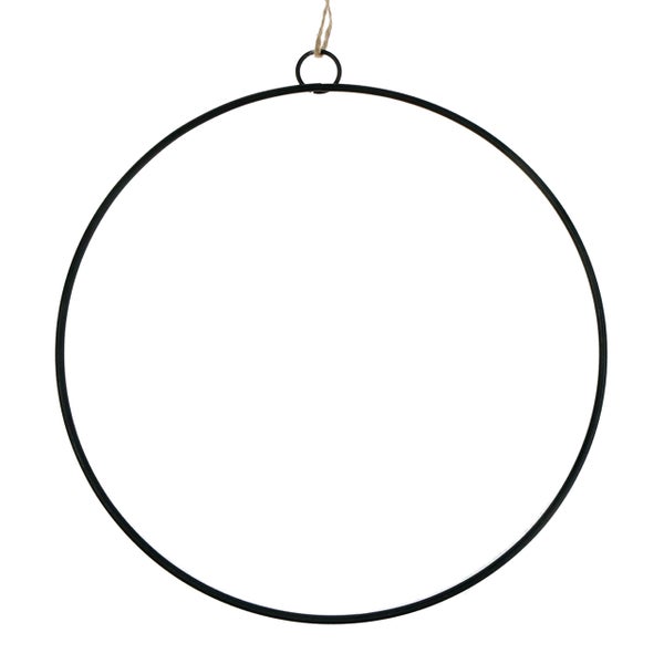 Metallring zum Aufhängen mit Kordel