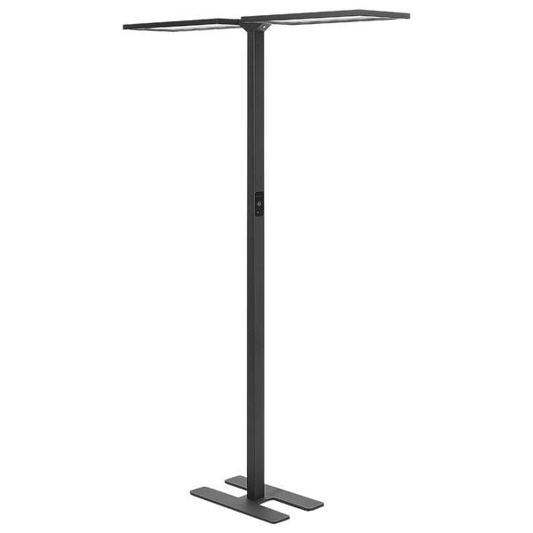 LED Stehlampe SCULPTOR mit Bewegungsmelder Metall Schwarz