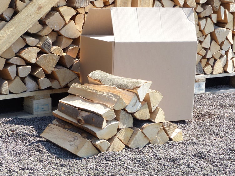 20 Kg Feuerholz Brennholz Kaminholz Buche Holzscheite trocken Premiumqualität