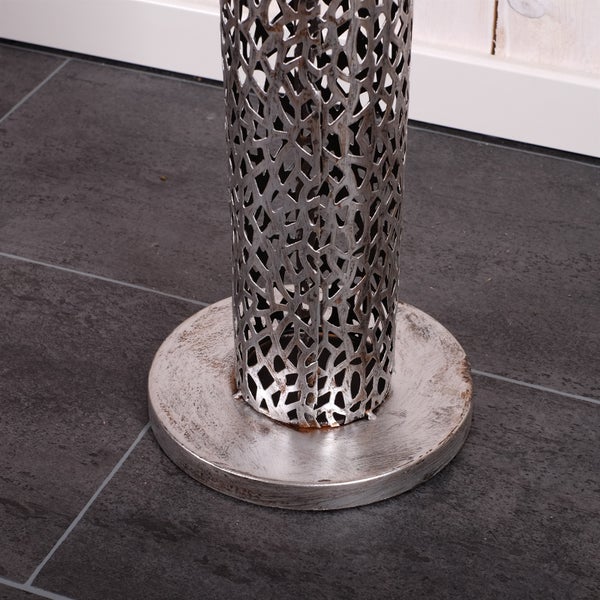 Kerzenleuchter  ETERNAL 100 cm, Metall antik-silber