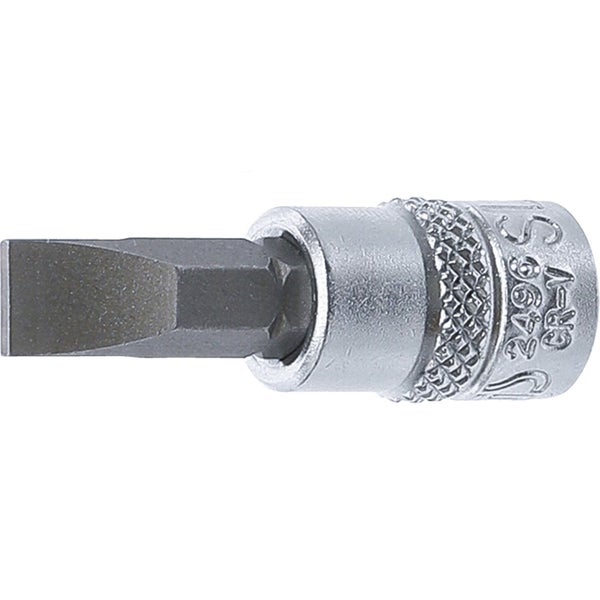 BGS Bit-Einsatz Antrieb Innenvierkant 6,3 mm (1/4) Schlitz 7 mm - 2496