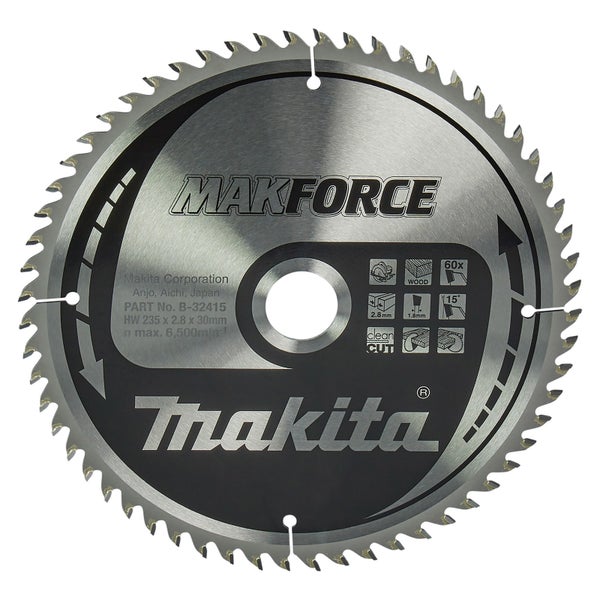Makita MAKFORCE Sägeblatt 235x30x60Z - B-32415