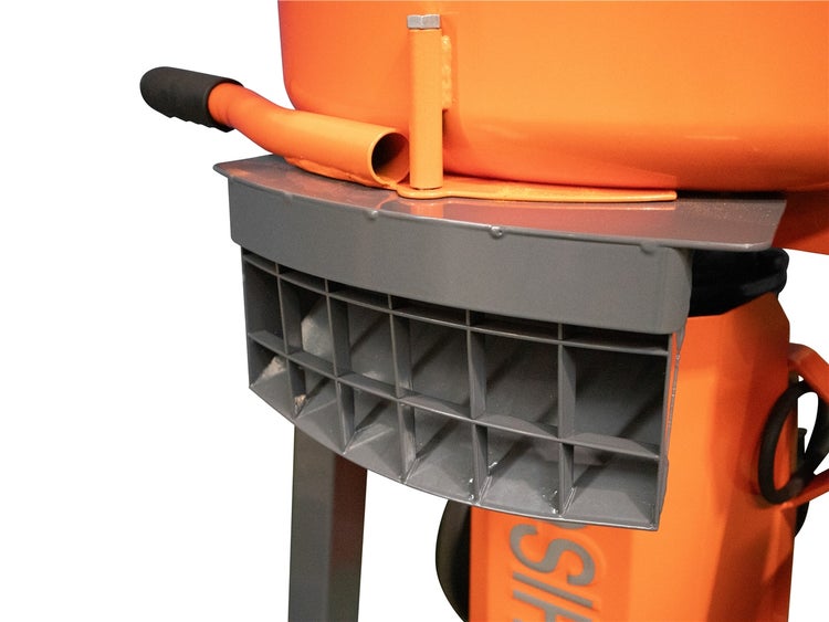 Betonmischer SIRL MH110 – 95 L Trommel, 1500 W Motor, Zwangsmischer mit 3 Rührarmen für Baustellen