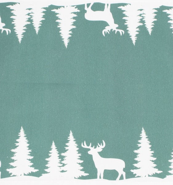 FRANK FLECHTWAREN | Tischläufer Forest, 40 x 140 cm, BAUMWOLLE, POLYESTER