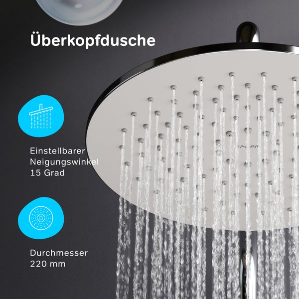 Duschsäule inkl. Umsteller F07TA000 Hit