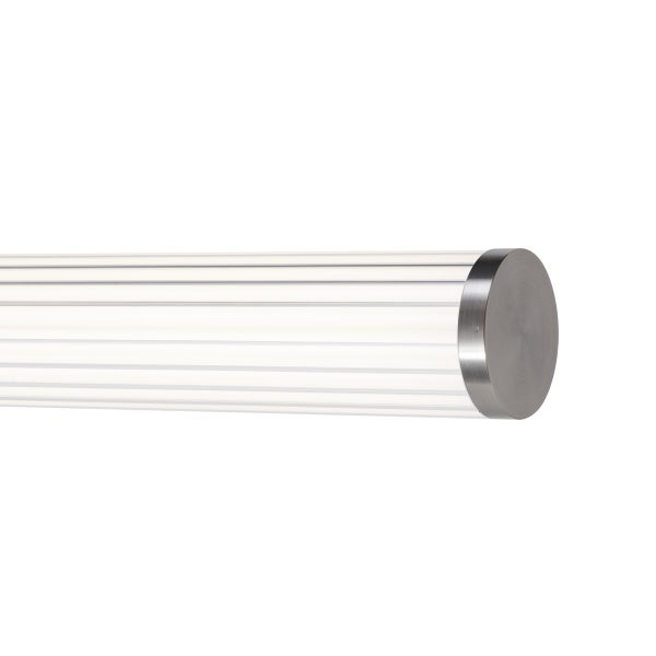 Runde LED-Lampe mit Metallabdeckung