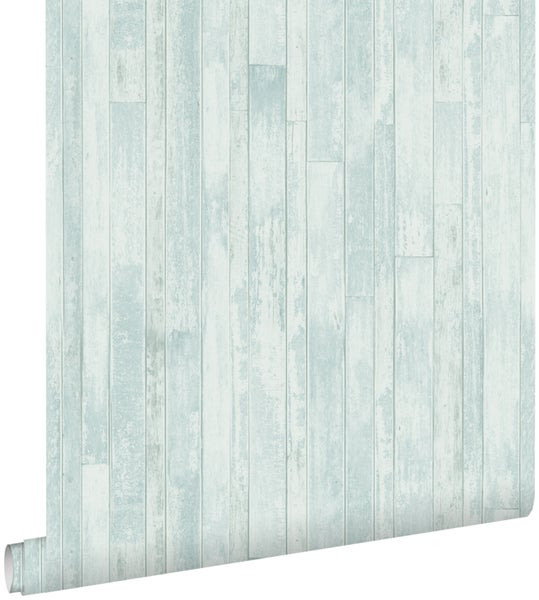 Tapetenrolle mit Holzplankenmuster