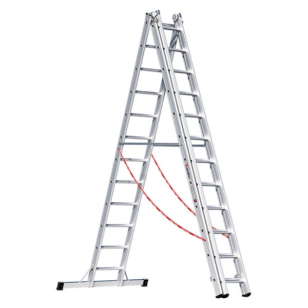 Mehrzweckleiter aus Aluminium in A-Form