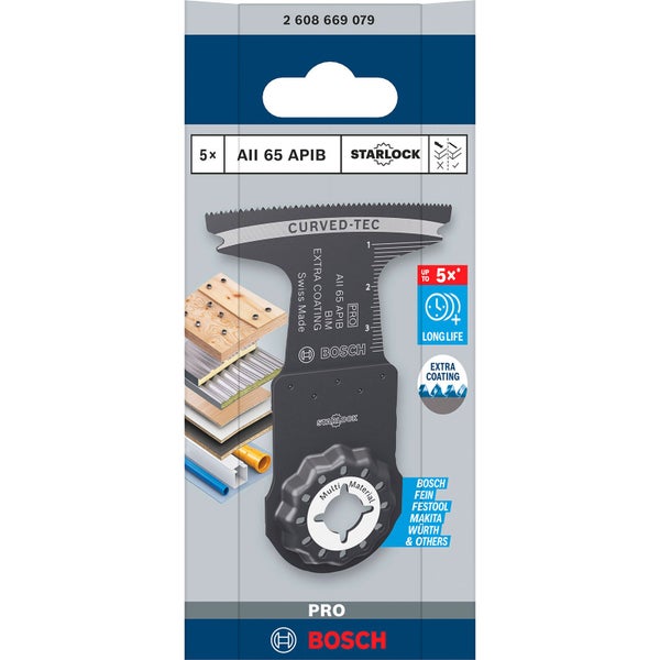 Bosch PRO AII 65 APIB Blatt für Multifunktionswerkzeuge 65 x 40 mm - 2608669079