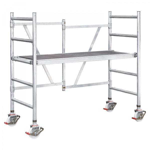 Fahrgerüst aus Aluminium mit Arbeitsbühne