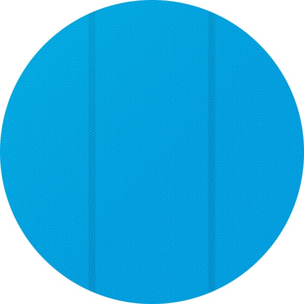 Poolabdeckung tectake  Durchmesser 381 cm rund und selbstschwimmend blau