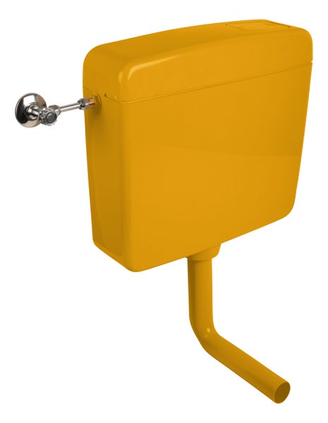 Aufputz Spülkasten mit Eckventil