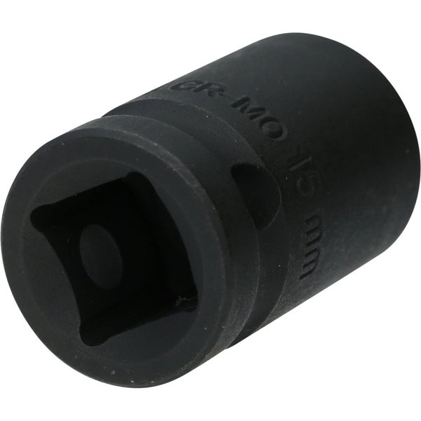 Steckschlüsselaufsatz aus Chrom-Molybdän Stahl, 15 mm