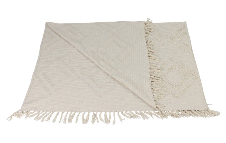 FRANK FLECHTWAREN | Plaid Can Marca, BAUMWOLLE, 130 x 170 cm