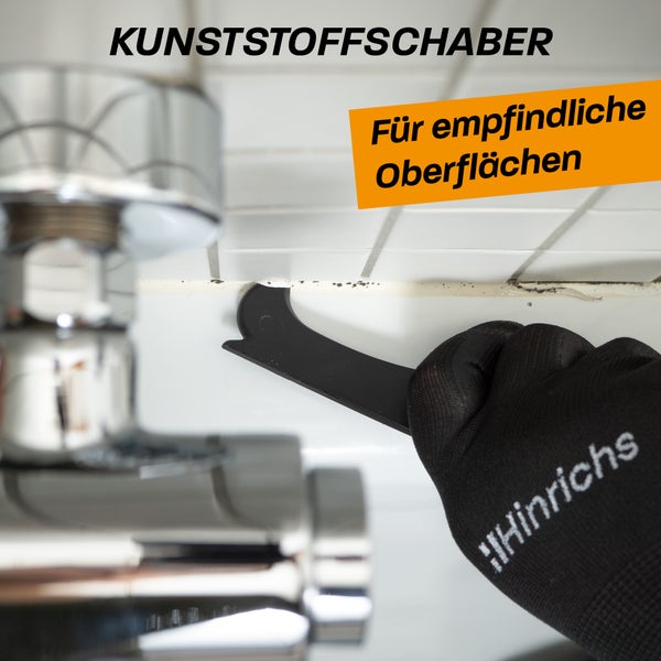 Hinrichs 10-tlg Silikonentferner Werkzeug - mit Fugenkratzer