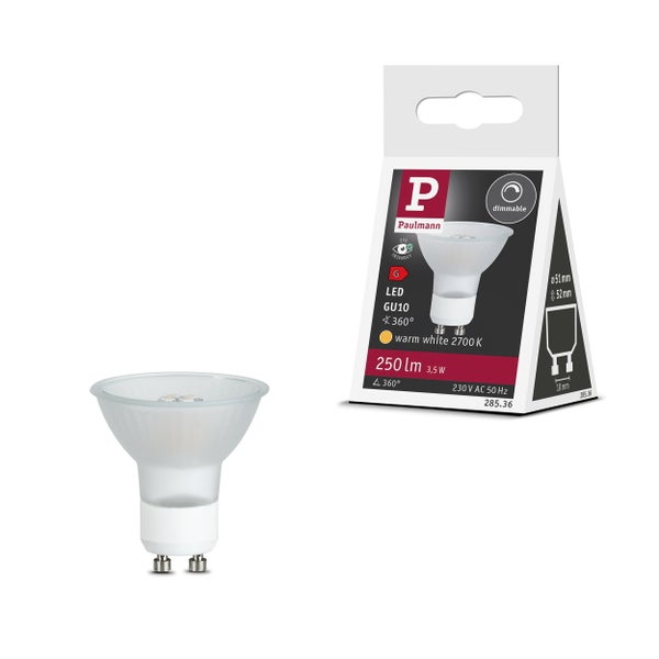 LED-Lampe im Retro-Stil mit klarem Glaskörper