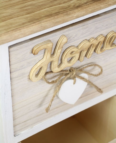 FRANK FLECHTWAREN | Kommode Lovely Home, HOLZ, 26 x 30 x 77 cm