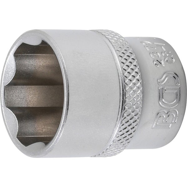 BGS Steckschlüssel-Einsatz Super Lock Antrieb Innenvierkant 10 mm (3/8) SW 19 mm - 2379