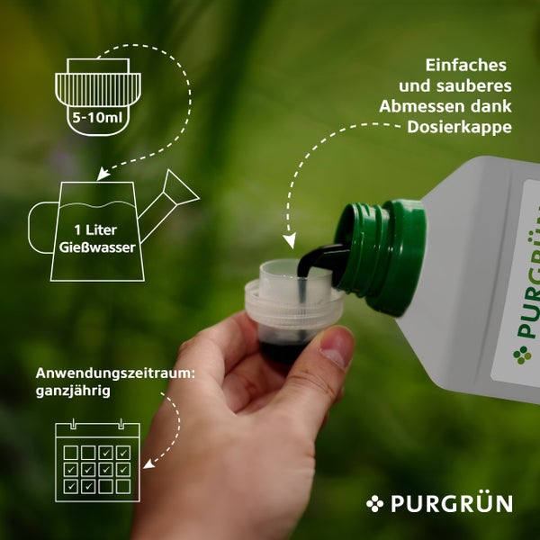 Purgrün Bio-Cannabis-All-In-One-Dünger 1 Liter