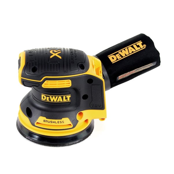 DeWalt Akku-Exzenterschleifer 18 Volt bürstenlos mit Staubsack