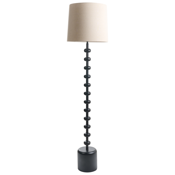 Stehlampe KRIOS Metall Schwarz