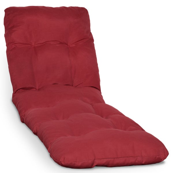 Beautissu Flair RL Rollliegenauflage 190x60x8cm Rot