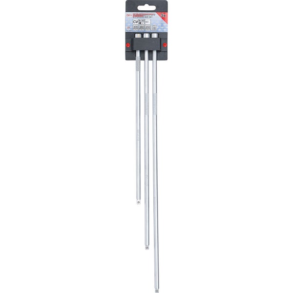 BGS Verlängerungs-Satz 6,3 mm (1/4) 300 / 380 / 450 mm 3tlg. - 6854