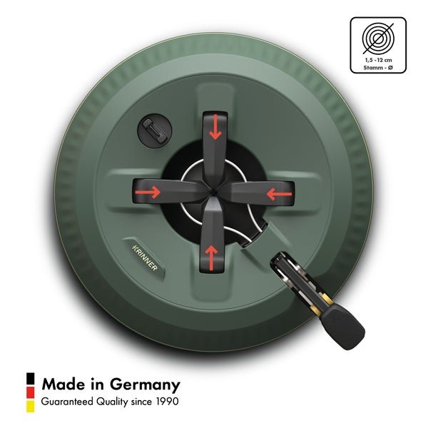 Krinner Christbaumständer mit Stammdurchmesser von 1,5 bis 12 cm