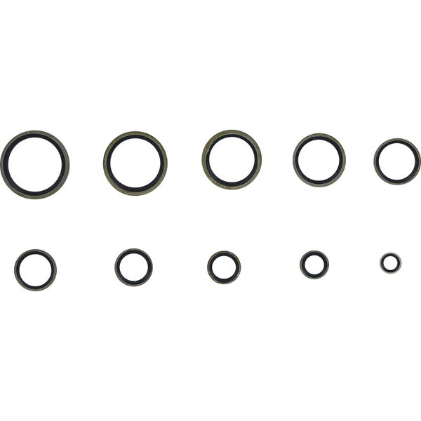 Sortiment an Dichtringen unterschiedlicher Größen