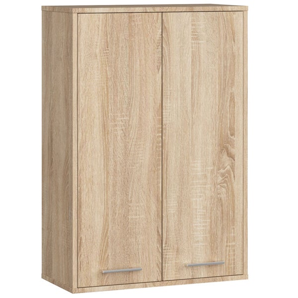 Hängeschrank mit zwei Türen im Holzdekor